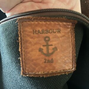 Harbour Brown leather Bag with Brown Leather Trim